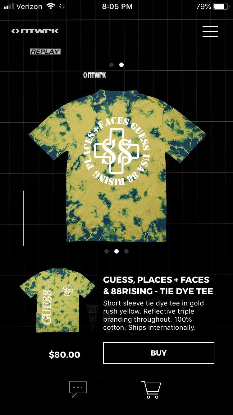 Guess Places + Faces Guess Tee Size US M / EU 48-50 / 2 - 2 Thumbnail