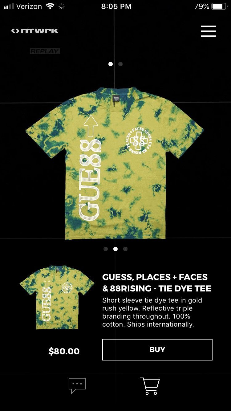 Guess Places + Faces Guess Tee Size US M / EU 48-50 / 2 - 1 Thumbnail