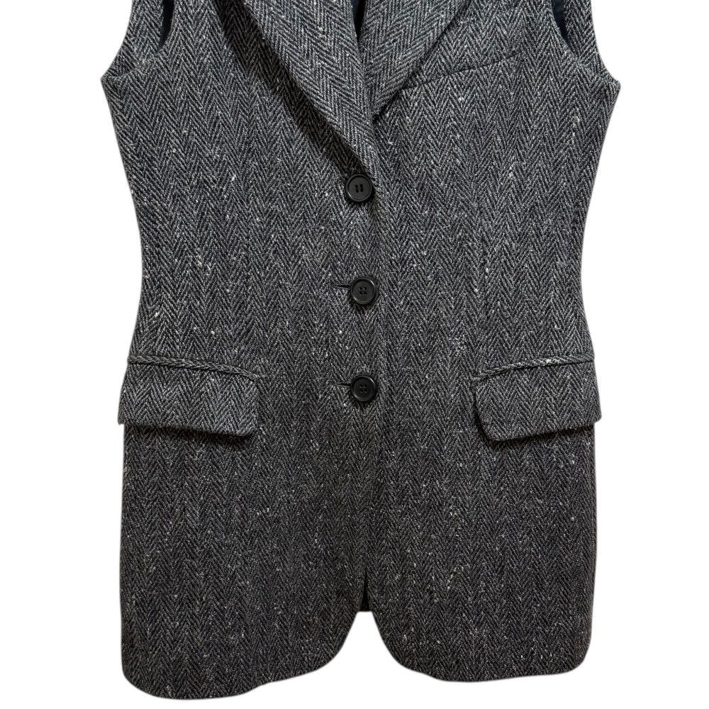 Dolce & Gabbana Dolce & Gabbana Dolce&Gabbana Herringbone Long Gilet Others Tops DUTY FREE for USA Size ONE SIZE - 5 Thumbnail