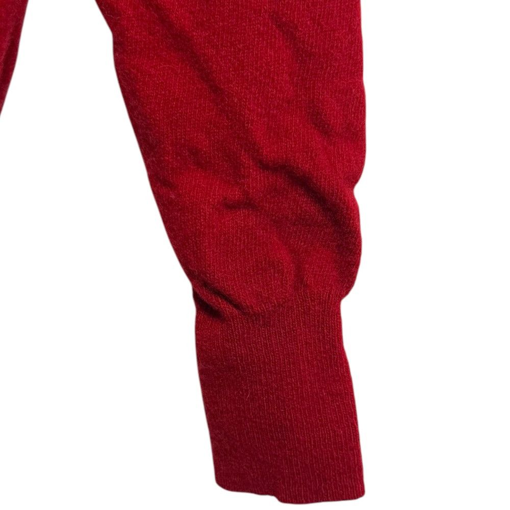 Vivienne Westwood Vivienne Westwood Vivienne Westwood Red Label Orb Embroidered Wool Turtleneck Sweater Cotton Tops DUTY FREE for USA Size ONE SIZE - 4 Thumbnail