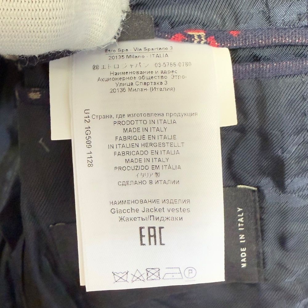 Other Other Etro Jacquard Tailored Jacket Others Outerwear Size ONE SIZE - 9 Thumbnail