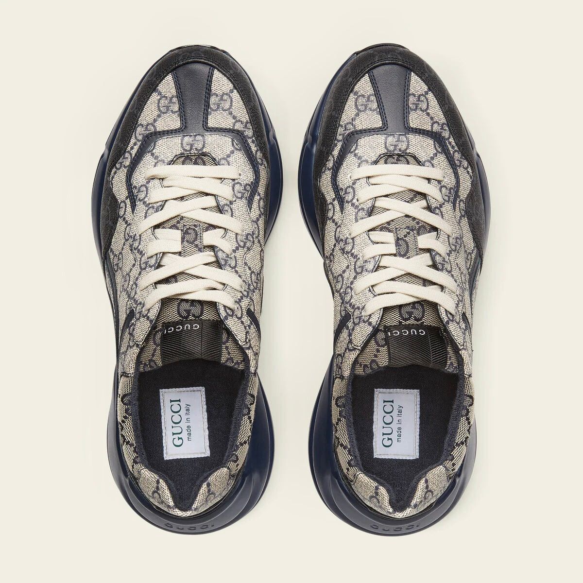 Gucci Gucci GG Rhyton Sneakers SIZE 9 Size ONE SIZE - 3 Thumbnail