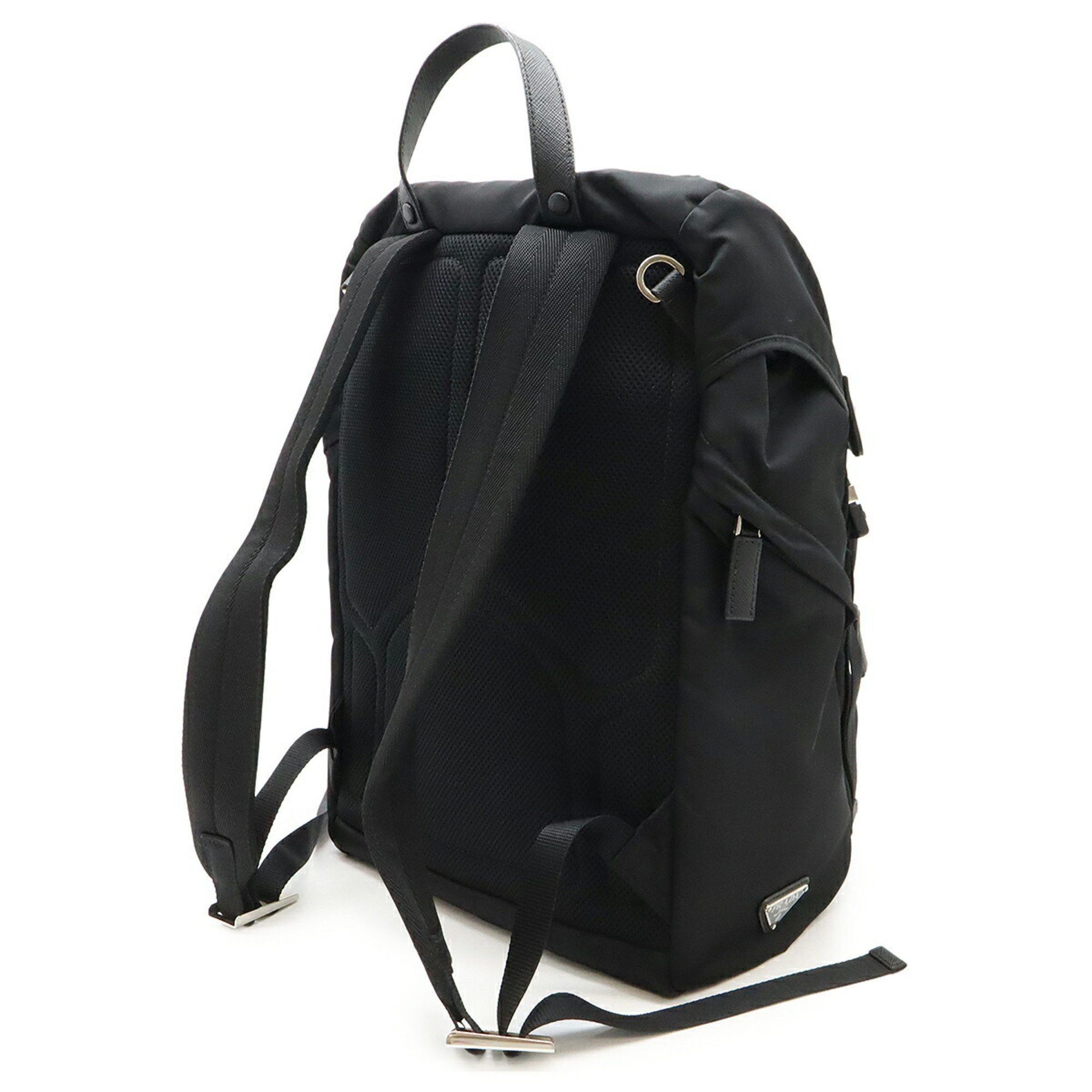 Prada Backpack, Rucksack, Daypack, Shoulder Bag, Nylon, Black
