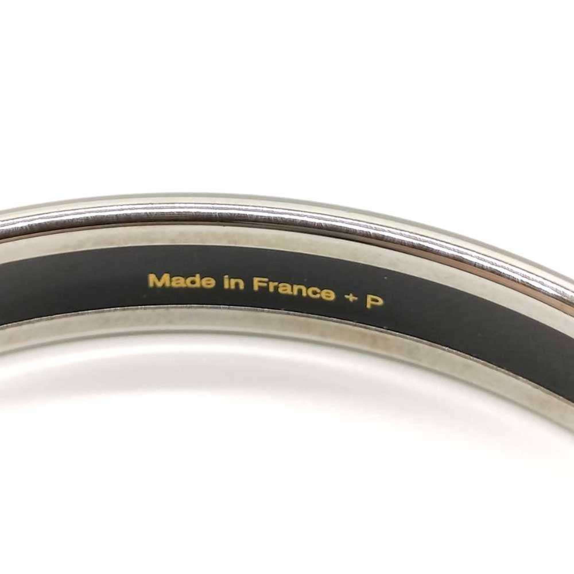 Hermes Hermes enamel PM orange cloisonné mark bangle bracelet for women. Size ONE SIZE - 6 Thumbnail