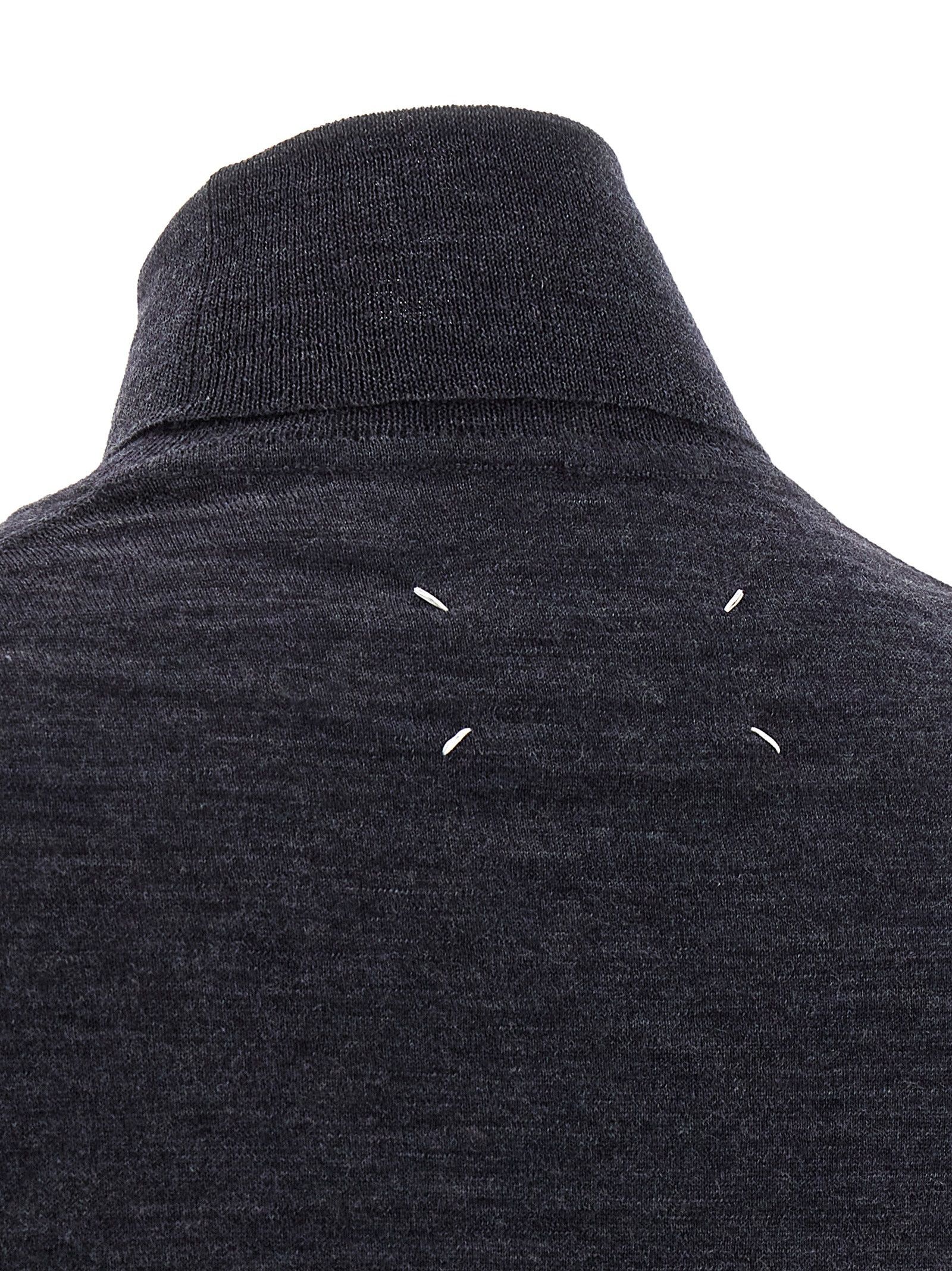 Maison Margiela Wool Turtleneck Sweater Size L / US 10 / IT 46 - 4 Thumbnail