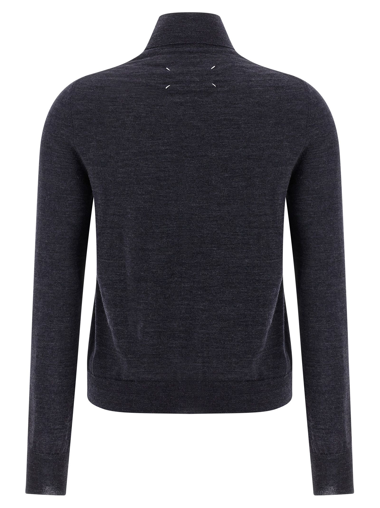 Maison Margiela Wool Turtleneck Sweater Size L / US 10 / IT 46 - 2 Thumbnail