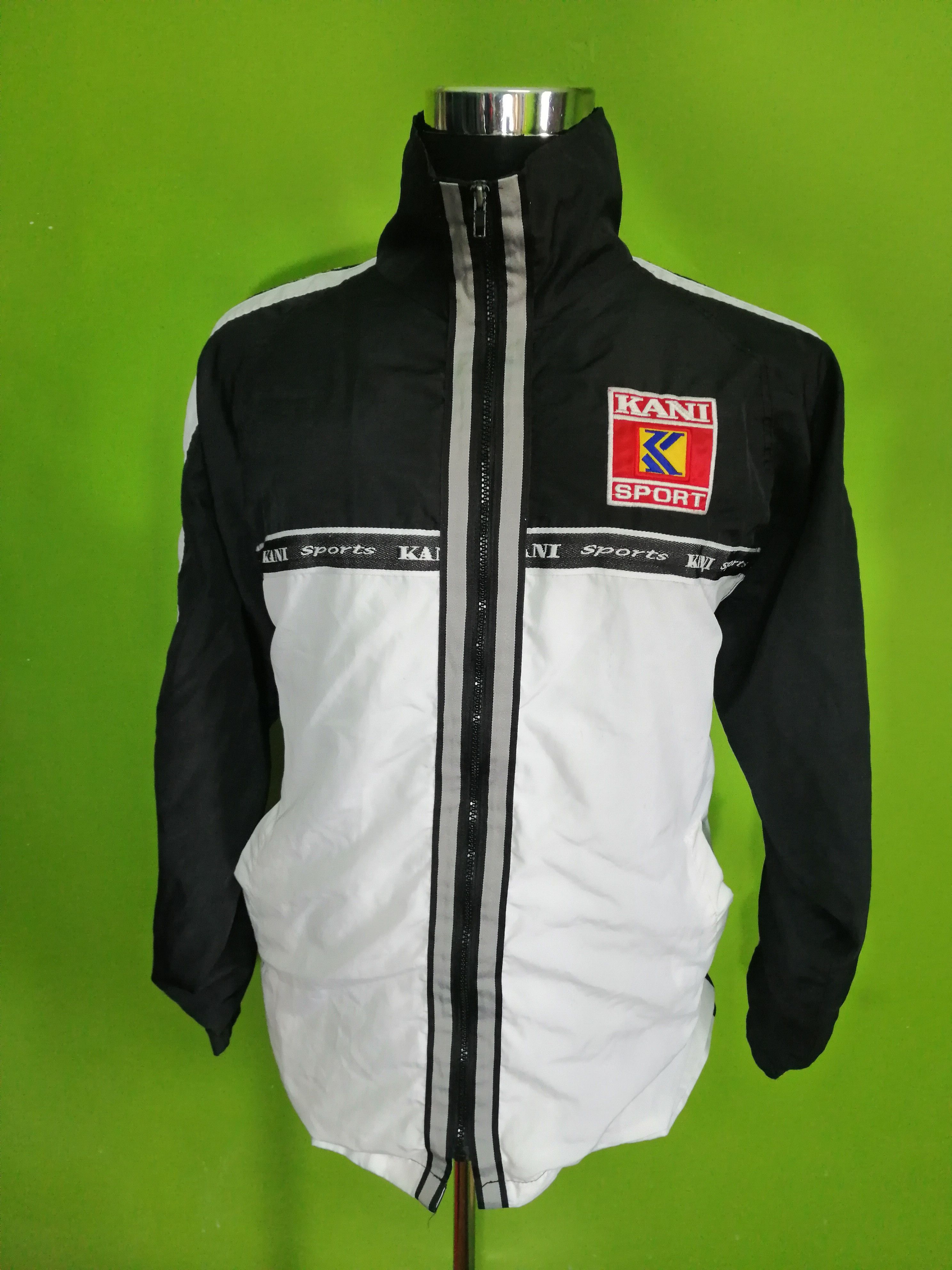 RARE ‼️ VINTAGE‼️ KARL KANI FULL ZIPPER SWEATER JACKET