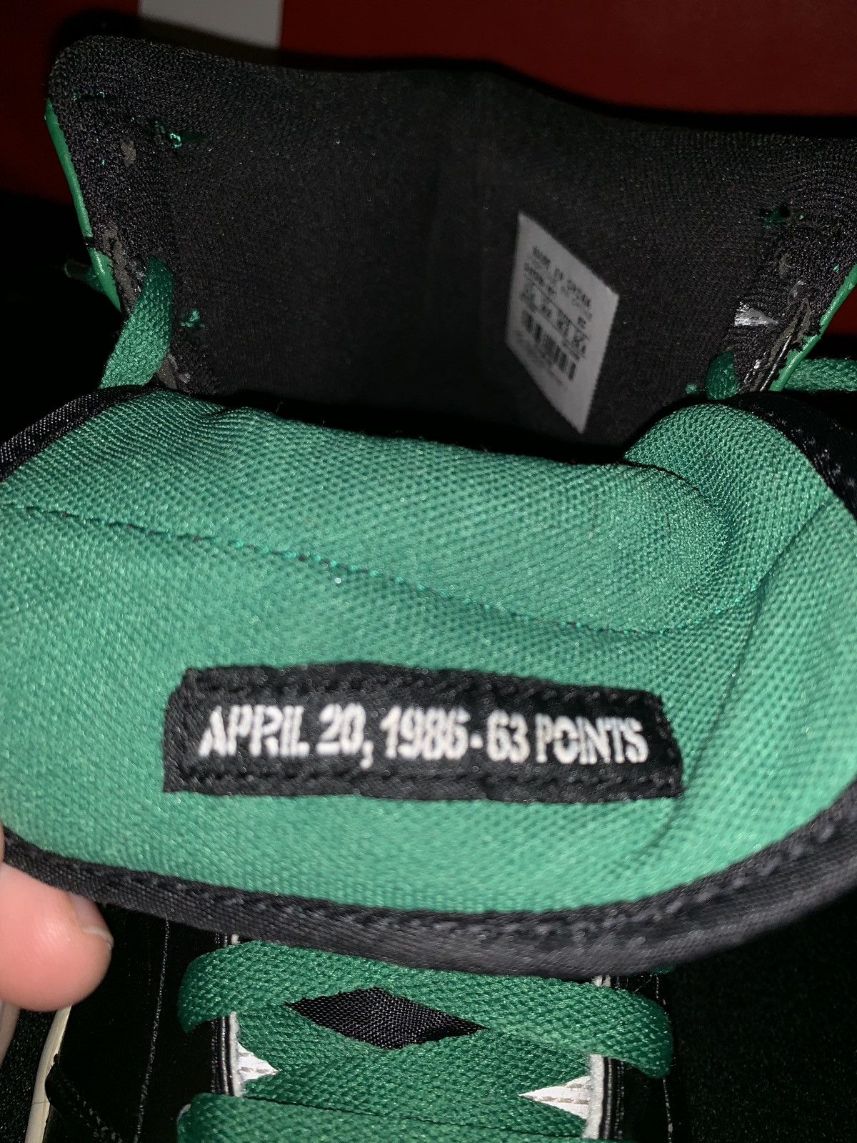 Jordan Brand Jordan 1 Celtic 2009 DMP Size US 11.5 / EU 44-45 - 5 Thumbnail