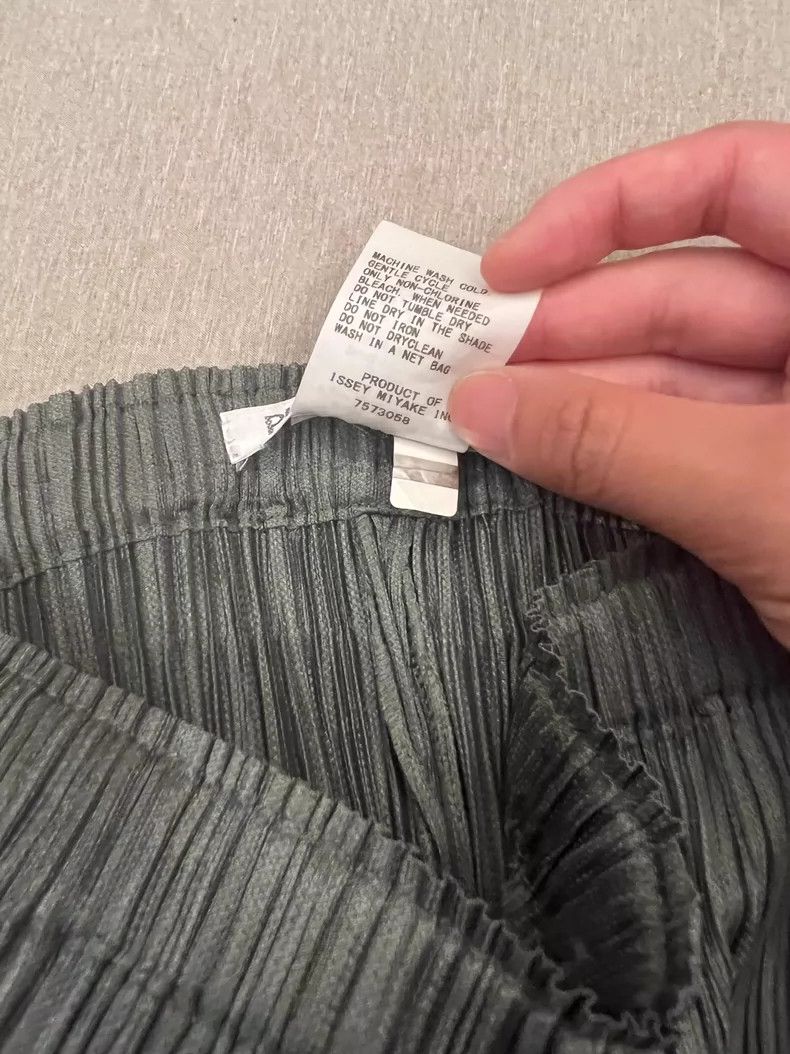 Issey Miyake Issey Miyake PP JF423 Green Long Pants - dmc Size 28" / US 6 / IT 42 - 3 Thumbnail
