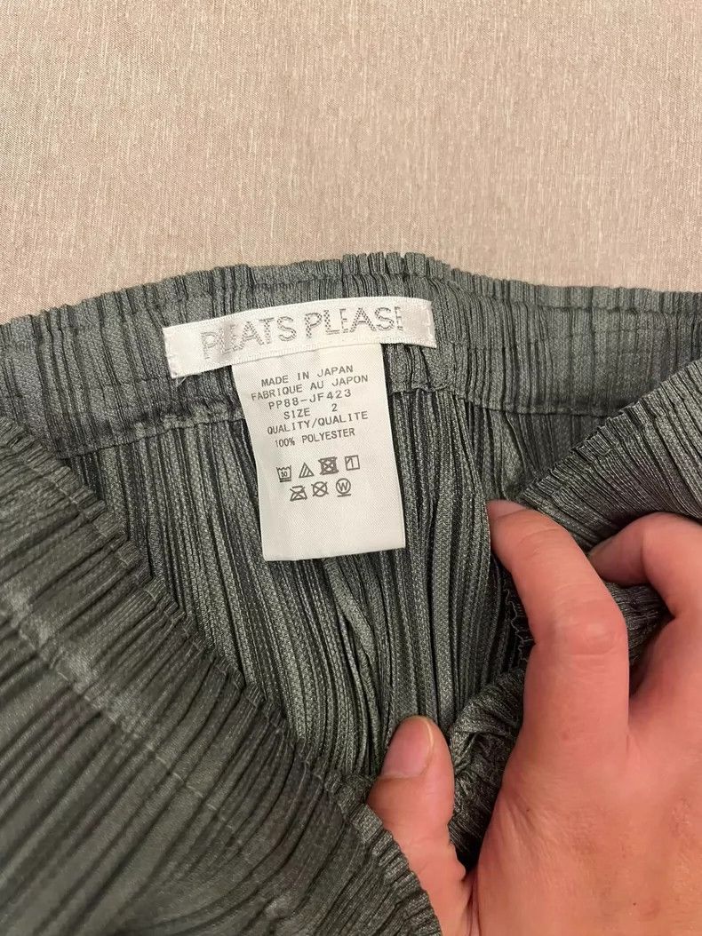 Issey Miyake Issey Miyake PP JF423 Green Long Pants - dmc Size 28" / US 6 / IT 42 - 2 Thumbnail