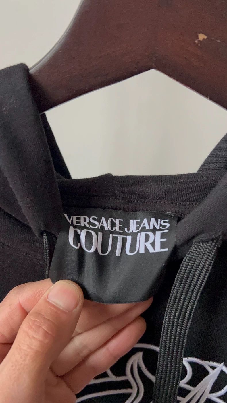 Versace Versace Jeans Couture Sun Print Hoodie - dmc Size US L / EU 52-54 / 3 - 2 Thumbnail