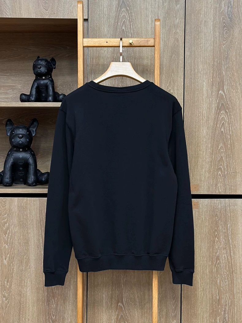 Versace VERSACE Black Embroidered Crewneck Sweatshirt - dmc Size US M / EU 48-50 / 2 - 2 Thumbnail