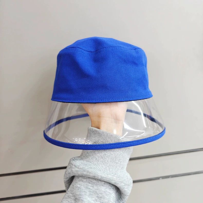 Prada Prada Denim Logo Bucket Hat - dmc Size ONE SIZE - 2 Thumbnail