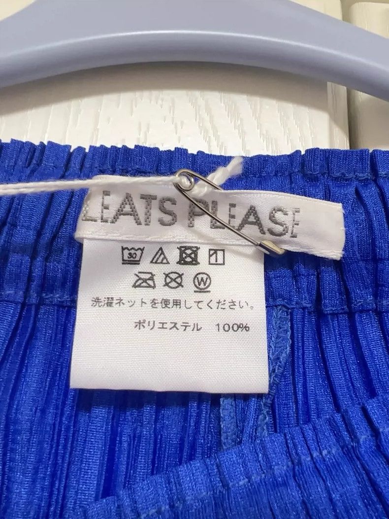 Issey Miyake Issey Miyake Pleated Blue Casual Pants - dmc Size US 32 / EU 48 - 2 Thumbnail