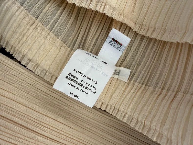 Issey Miyake Issey Miyake PP Pleated Beige Pants - dmc Size US 30 / EU 46 - 5 Thumbnail