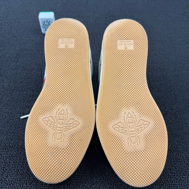 Gucci Gucci Beige Low-Top Kids' Sneakers 0079 Size US 5 / EU 37 - 4 Thumbnail