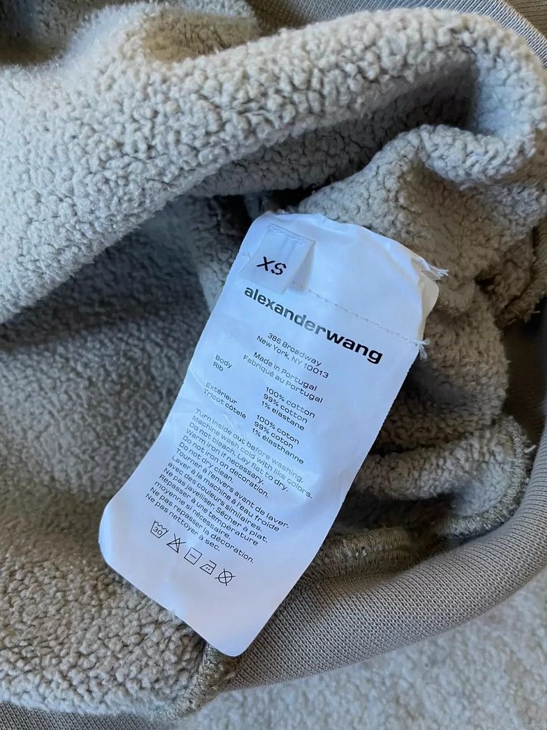 Alexander Wang Alexander Wang Beige Hoodie XS Size XS / US 0-2 / IT 36-38 - 3 Thumbnail