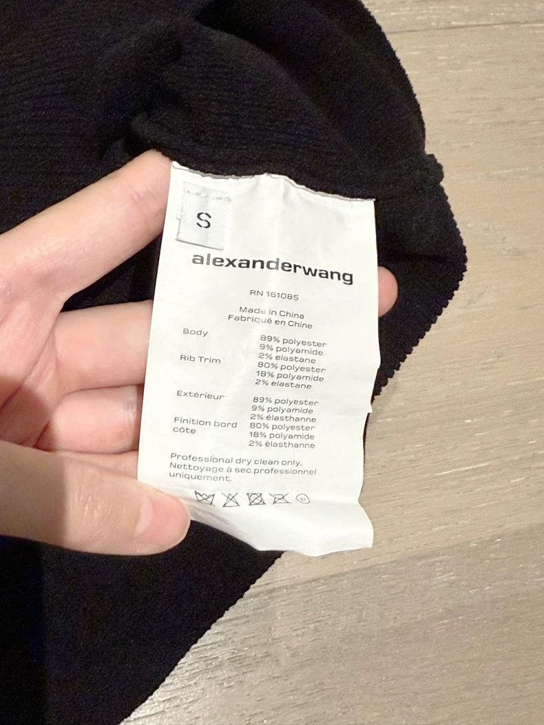Alexander Wang Alexander Wang Short Knit Short Sleeve Top Size S / US 4 / IT 40 - 5 Thumbnail