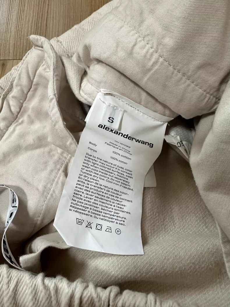 Alexander Wang Alexander Wang Beige Cargo Pants S Size 28" / US 6 / IT 42 - 4 Thumbnail