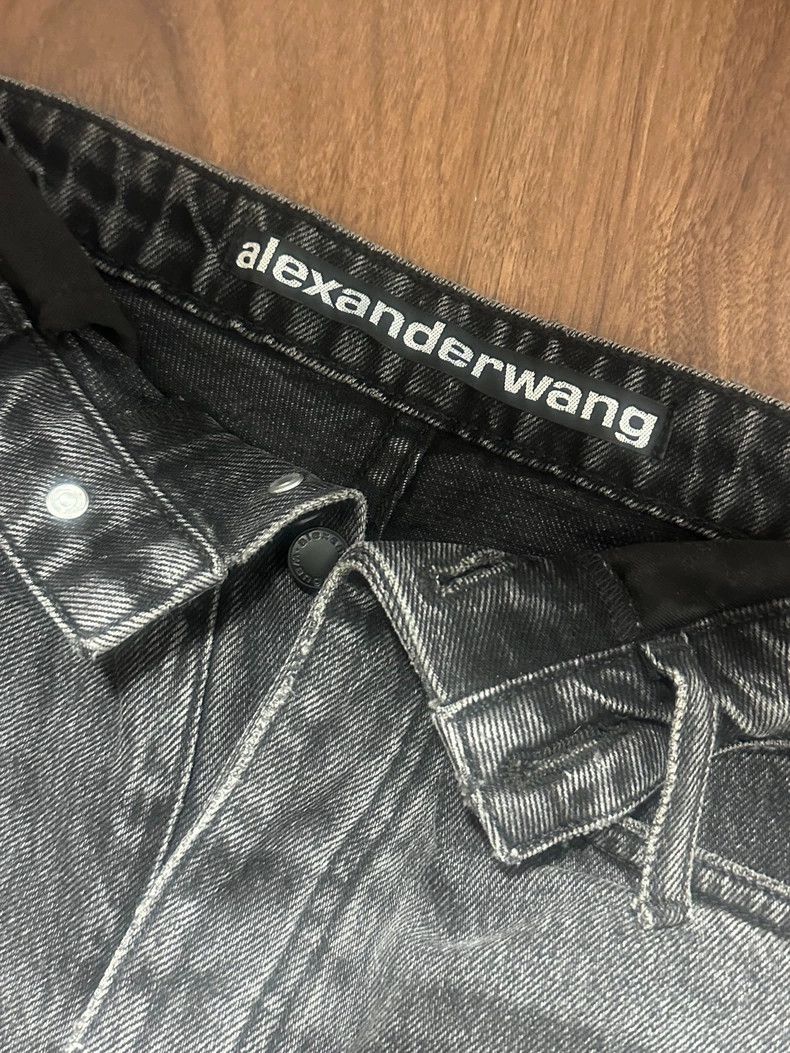 Alexander Wang Alexander Wang Gray Denim Jeans Size 27" / US 4 / IT 40 - 2 Thumbnail