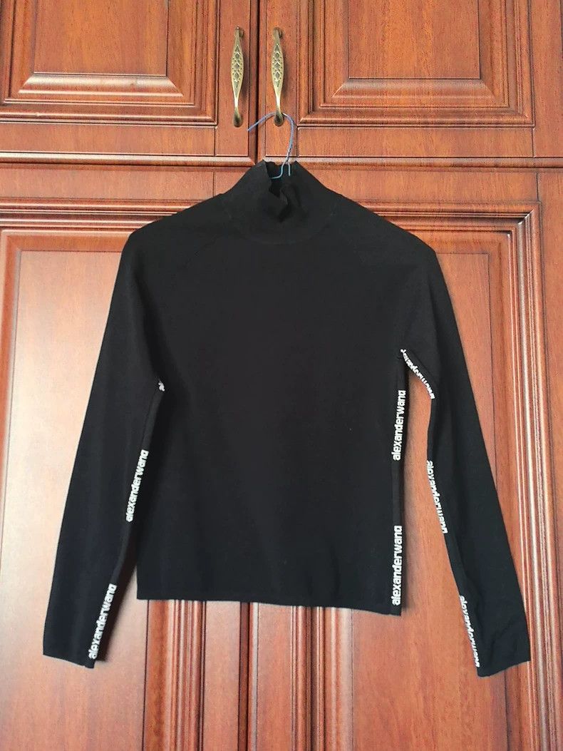 Alexander Wang Alexander Wang High Neck Knit Top Size M / US 6-8 / IT 42-44 - 2 Thumbnail