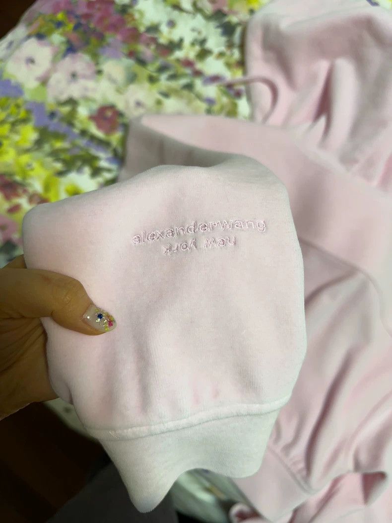 Alexander Wang Alexander Wang Pink Zip-Up Hoodie XS Size XS / US 0-2 / IT 36-38 - 7 Thumbnail