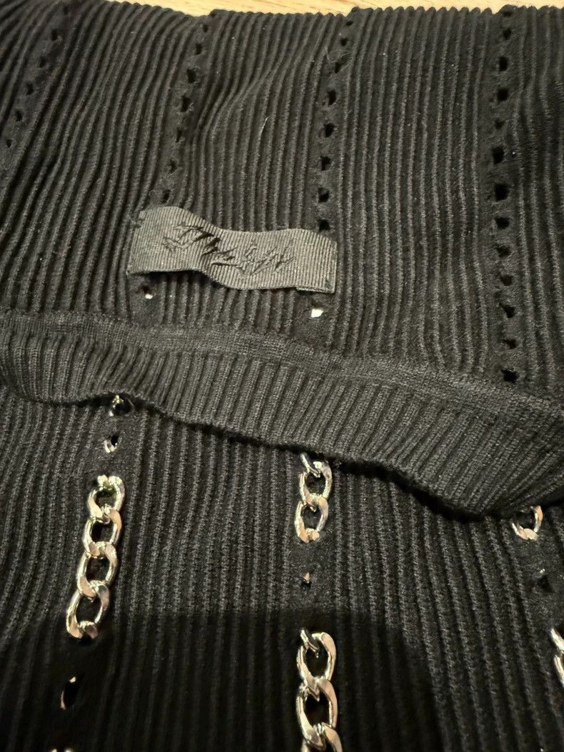 Alexander Wang Alexander Wang Chain Striped Sweater Size M / US 6-8 / IT 42-44 - 7 Thumbnail