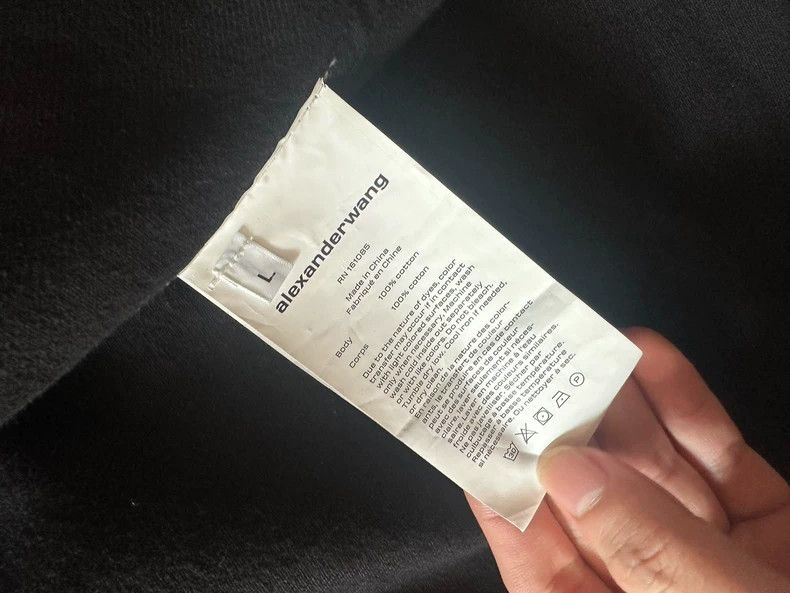 Alexander Wang Alexander Wang Black Denim Jacket Size ONE SIZE - 2 Thumbnail