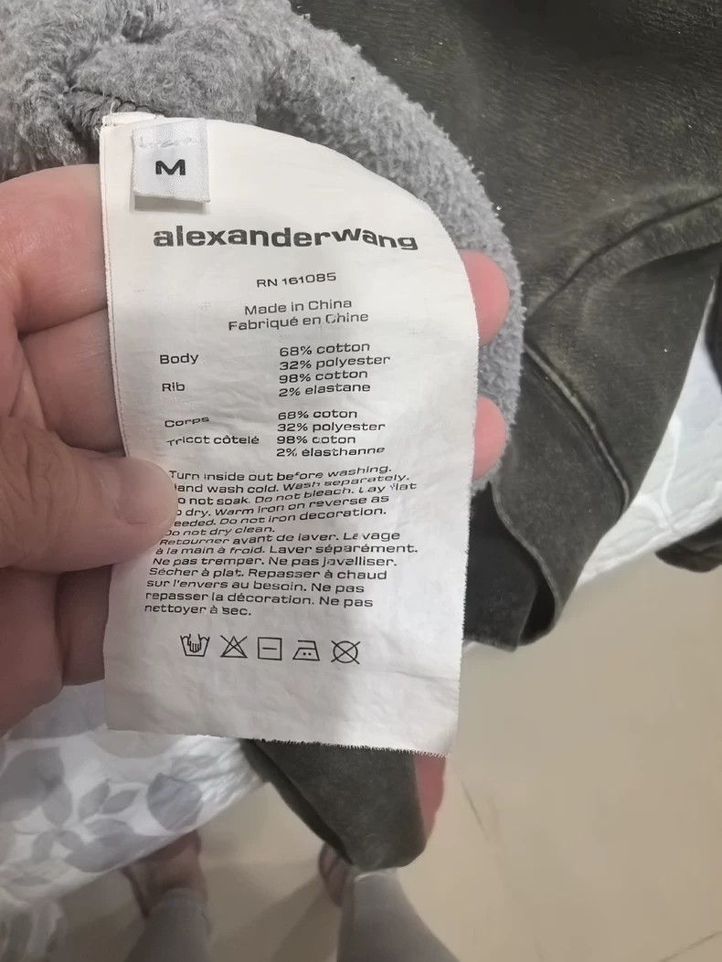 Alexander Wang Alexander Wang Green Shiny Sweatshirt Size M / US 6-8 / IT 42-44 - 5 Thumbnail