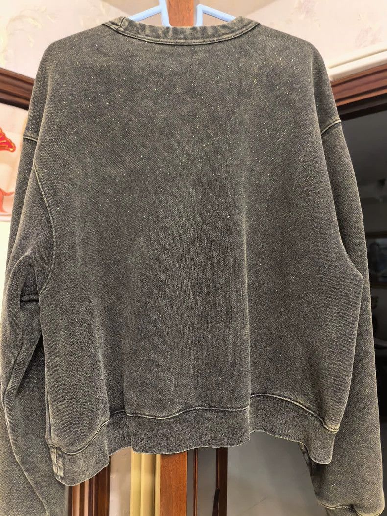 Alexander Wang Alexander Wang Green Shiny Sweatshirt Size M / US 6-8 / IT 42-44 - 4 Thumbnail