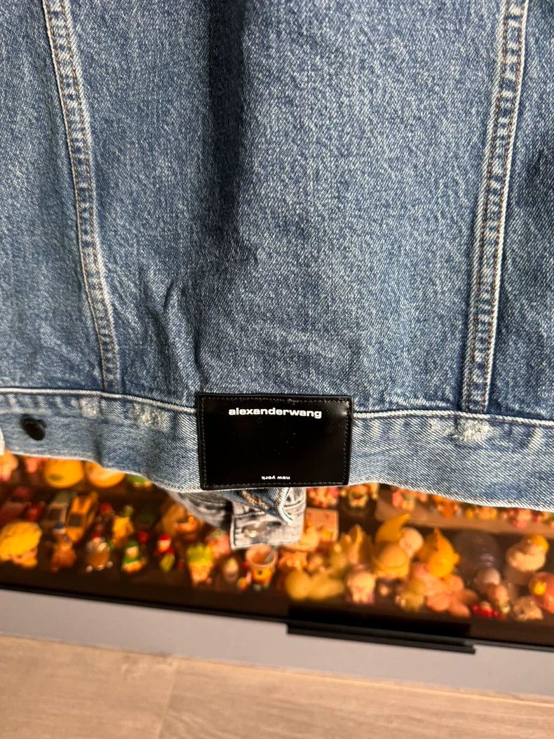 Alexander Wang Alexanderwang Denim Jacket S Size Size S / US 4 / IT 40 - 3 Thumbnail