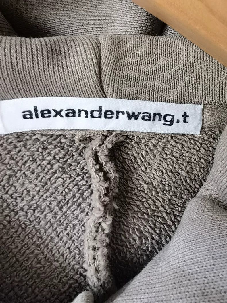 Alexander Wang Alexander Wang Pink Cropped Zip Hoodie Size XS / US 0-2 / IT 36-38 - 5 Thumbnail