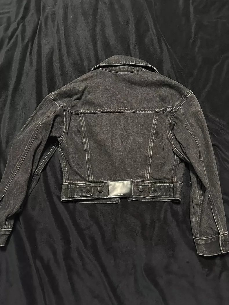 Alexander Wang Alexander Wang Washed Black Denim Jacket Size XS / US 0-2 / IT 36-38 - 2 Thumbnail