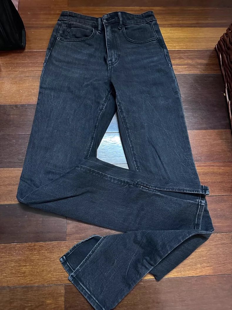 Alexander Wang Alexander Wang Dark Split Hem Jeans Size 26" / US 2 / IT 38 - 2 Thumbnail