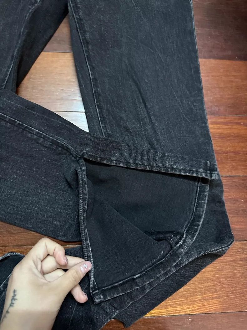 Alexander Wang Alexander Wang Dark Split Hem Jeans Size 26" / US 2 / IT 38 - 3 Thumbnail