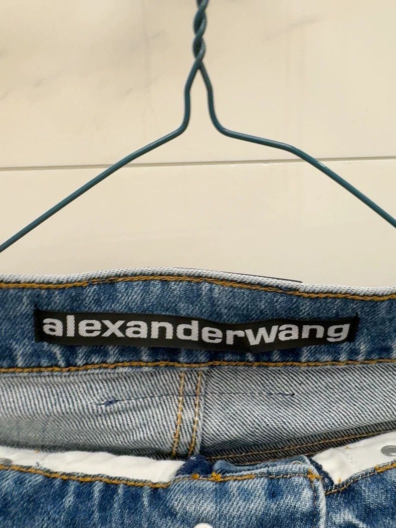 Alexander Wang Alexander Wang Denim Shorts Size 27" / US 4 / IT 40 - 2 Thumbnail