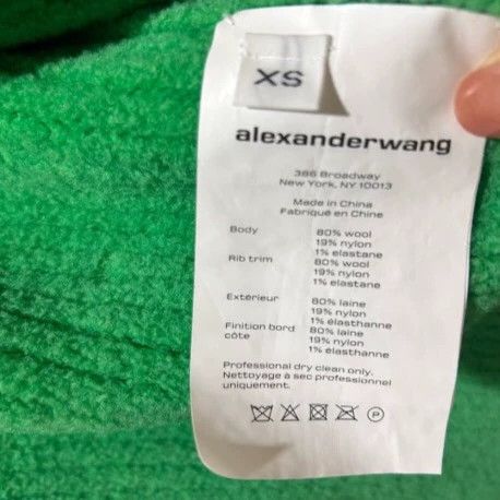 Alexander Wang Alexander Wang Green Cardigan Sweater Size XS / US 0-2 / IT 36-38 - 3 Thumbnail