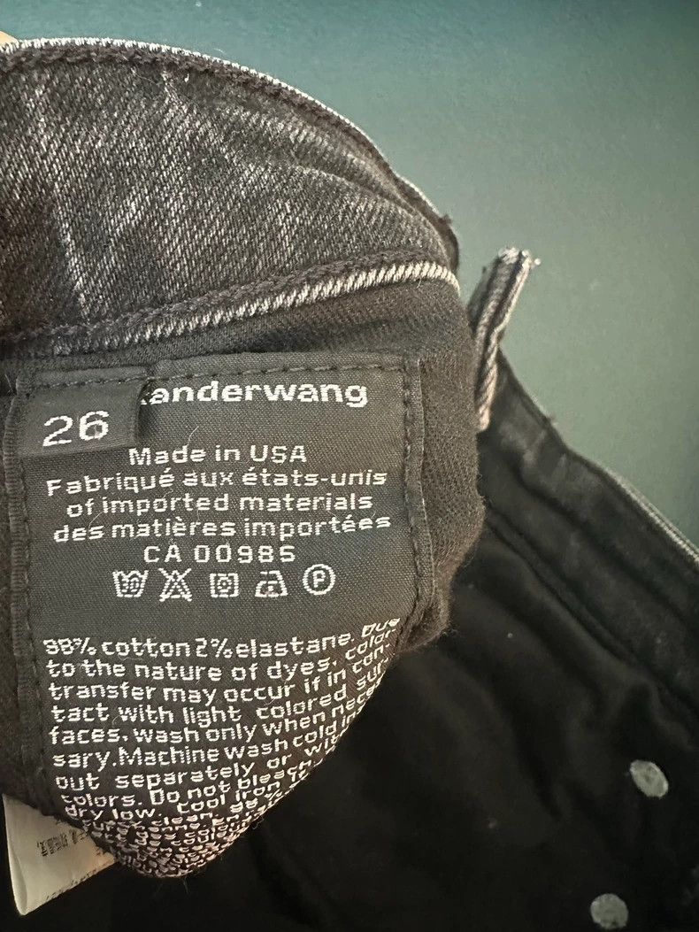 Alexander Wang Alexander Wang Straight Leg Jeans Size 26" / US 2 / IT 38 - 4 Thumbnail