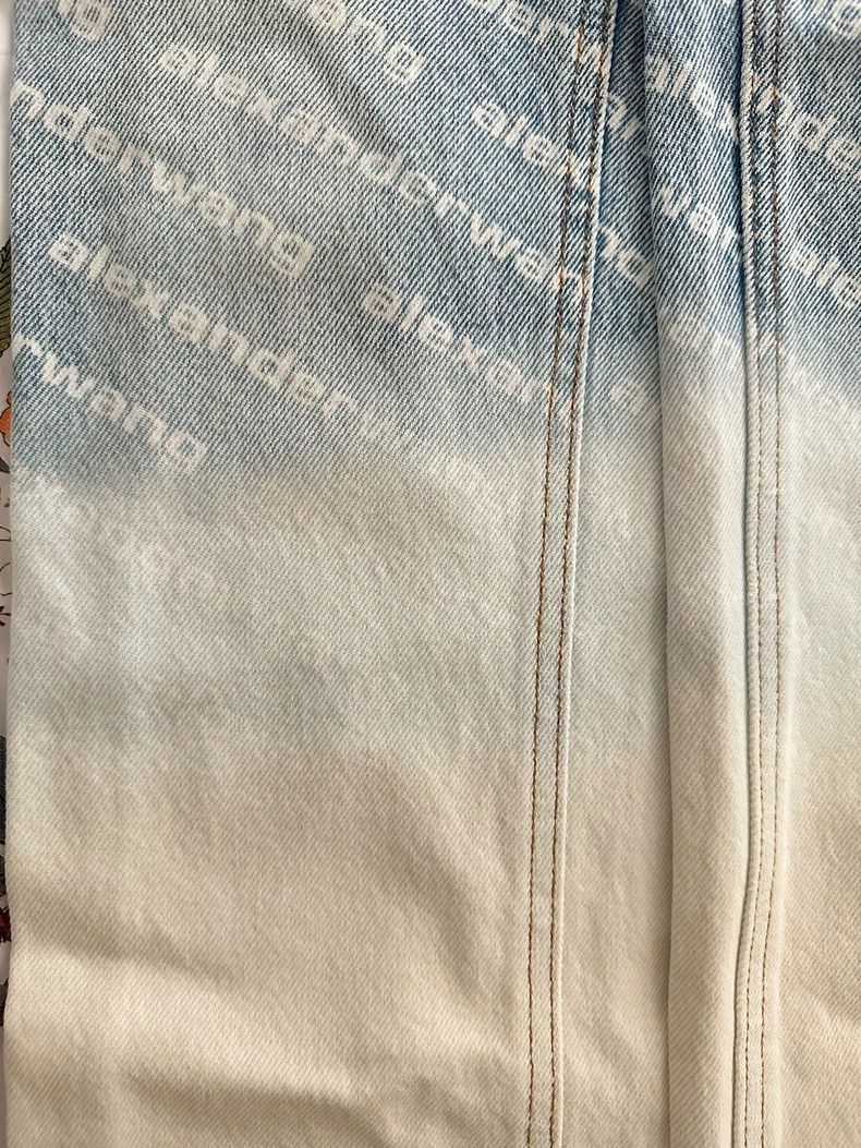 Alexander Wang Alexander Wang Printed Straight Jeans Size 25" / US 0 / IT 36 - 5 Thumbnail