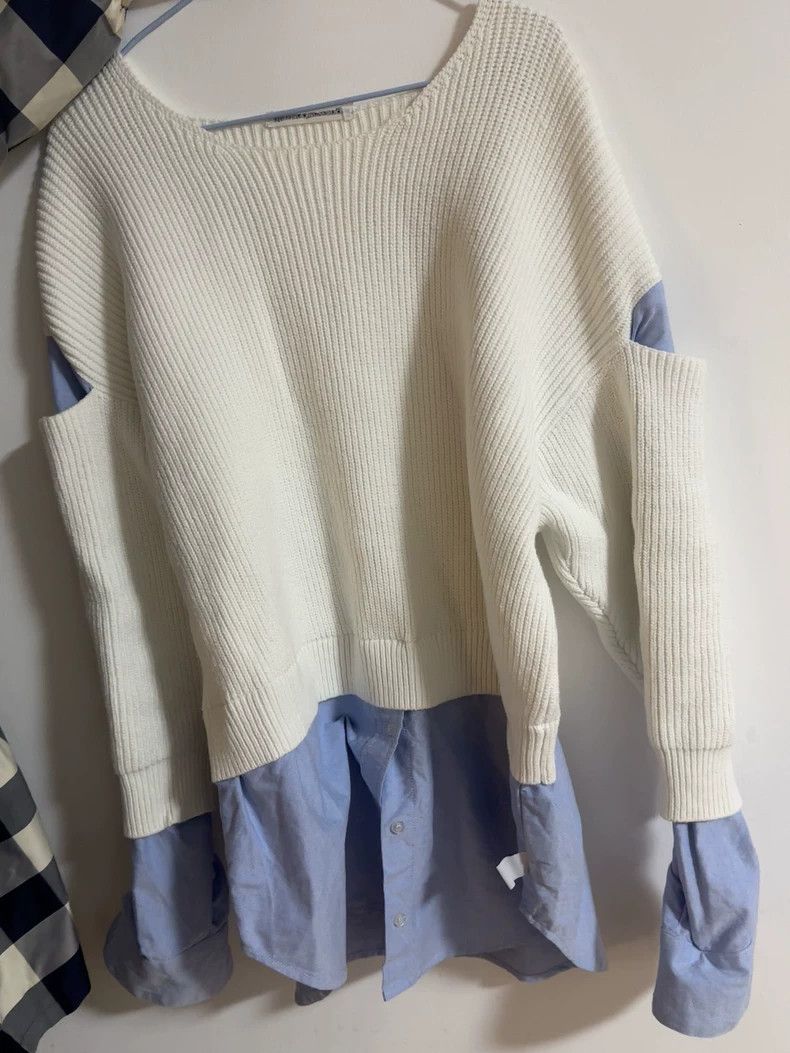 Alexander Wang Alexander Wang Layered Sweater Top Size M / US 6-8 / IT 42-44 - 5 Thumbnail