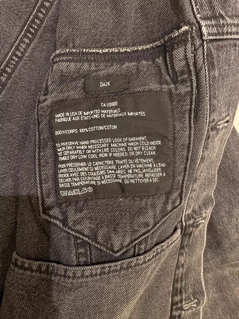 Alexander Wang AlexanderWang Distressed Denim Jacket Size XS / US 0-2 / IT 36-38 - 3 Thumbnail