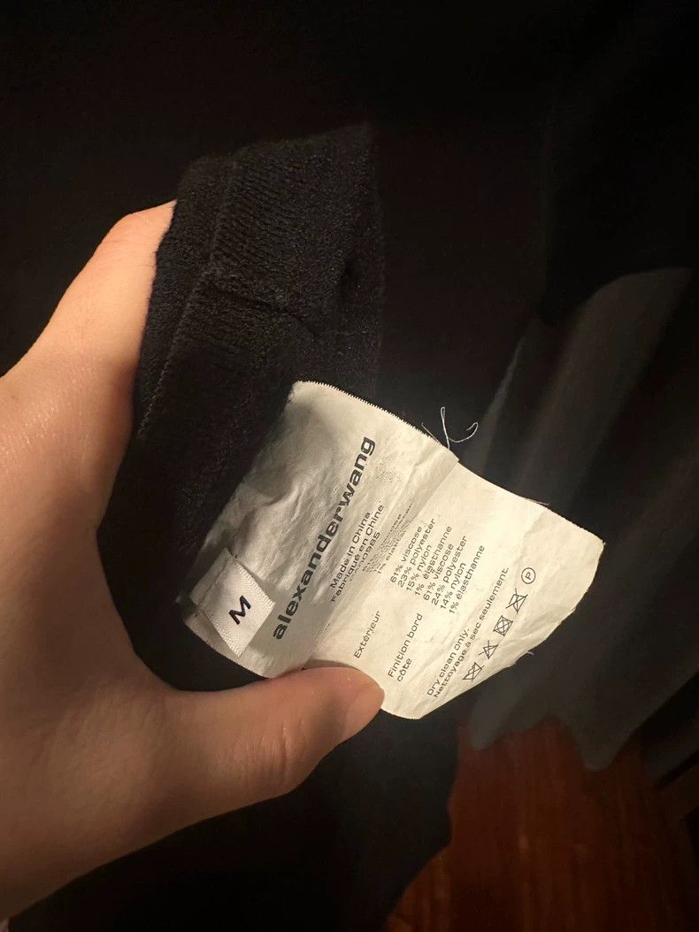 Alexander Wang Alexander Wang Logo Embossed Mini Dress Size M / US 6-8 / IT 42-44 - 5 Thumbnail