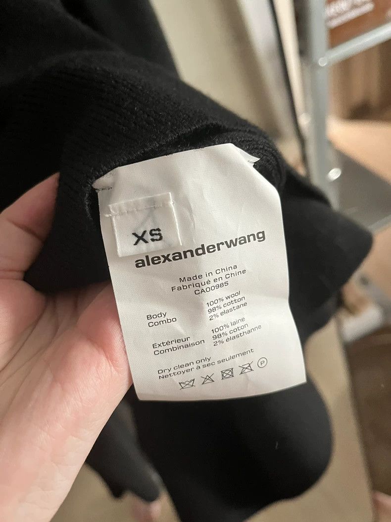 Alexander Wang Alexander Wang Black Long Sleeve Sweater Size XS / US 0-2 / IT 36-38 - 3 Thumbnail
