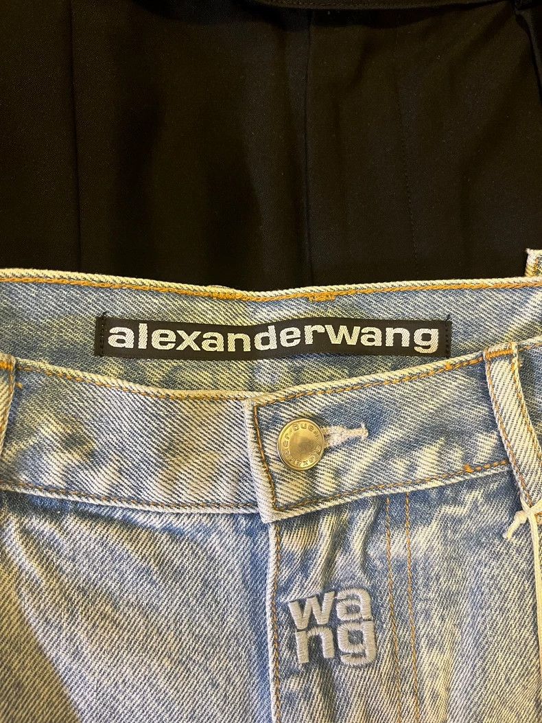 Alexander Wang Alexander Wang Light Blue Denim Cargo Pants Size 25" / US 0 / IT 36 - 5 Thumbnail