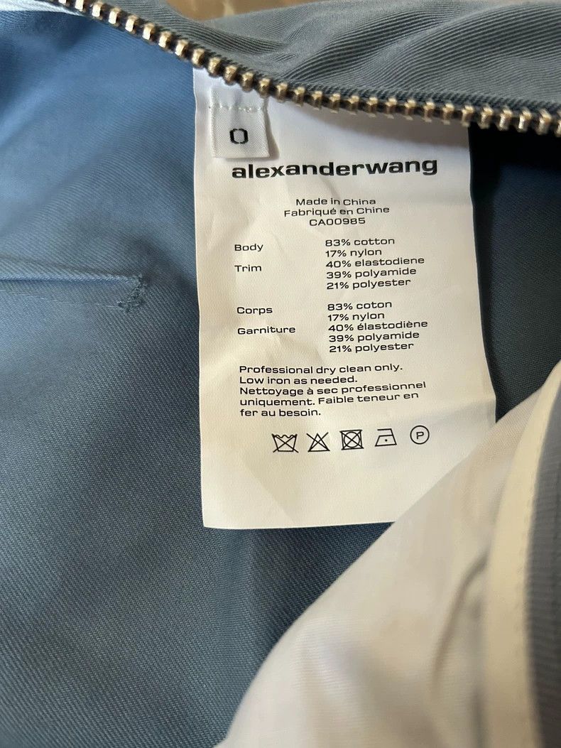 Alexander Wang Alexander Wang Women's High-Waist Tailored Shorts Size 27" / US 4 / IT 40 - 6 Thumbnail
