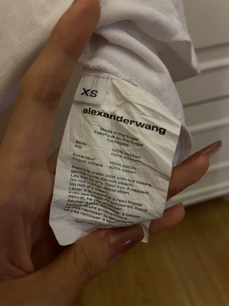 Alexander Wang Alexanderwang Short Sleeve Luminous T-shirt Size XS / US 0-2 / IT 36-38 - 2 Thumbnail
