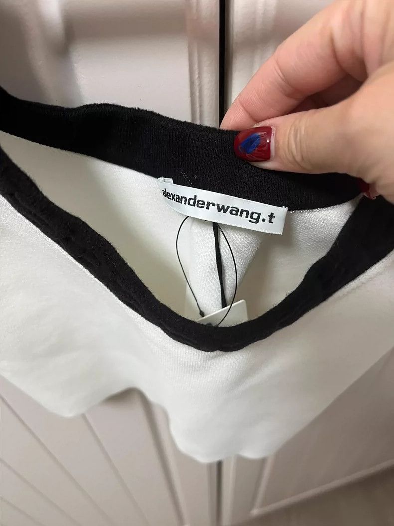 Alexander Wang Alexander Wang Logo Knit Crop Tank Top Size M / US 6-8 / IT 42-44 - 2 Thumbnail