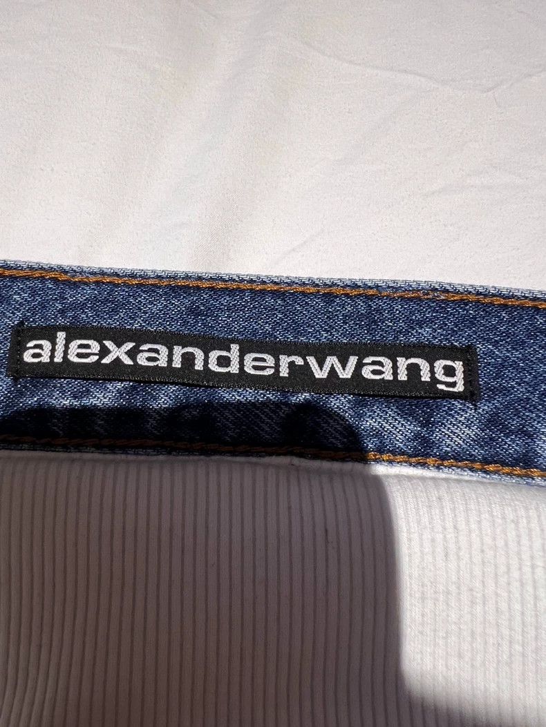 Alexander Wang Alexanderwang Women's Exposed Underwear Jeans Size 24" / US 00 / IT 34 - 3 Thumbnail