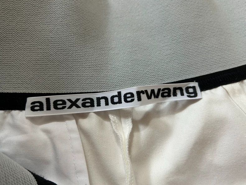 Alexander Wang Alexander Wang Women's Logo High-Waist Pants Size 27" / US 4 / IT 40 - 3 Thumbnail