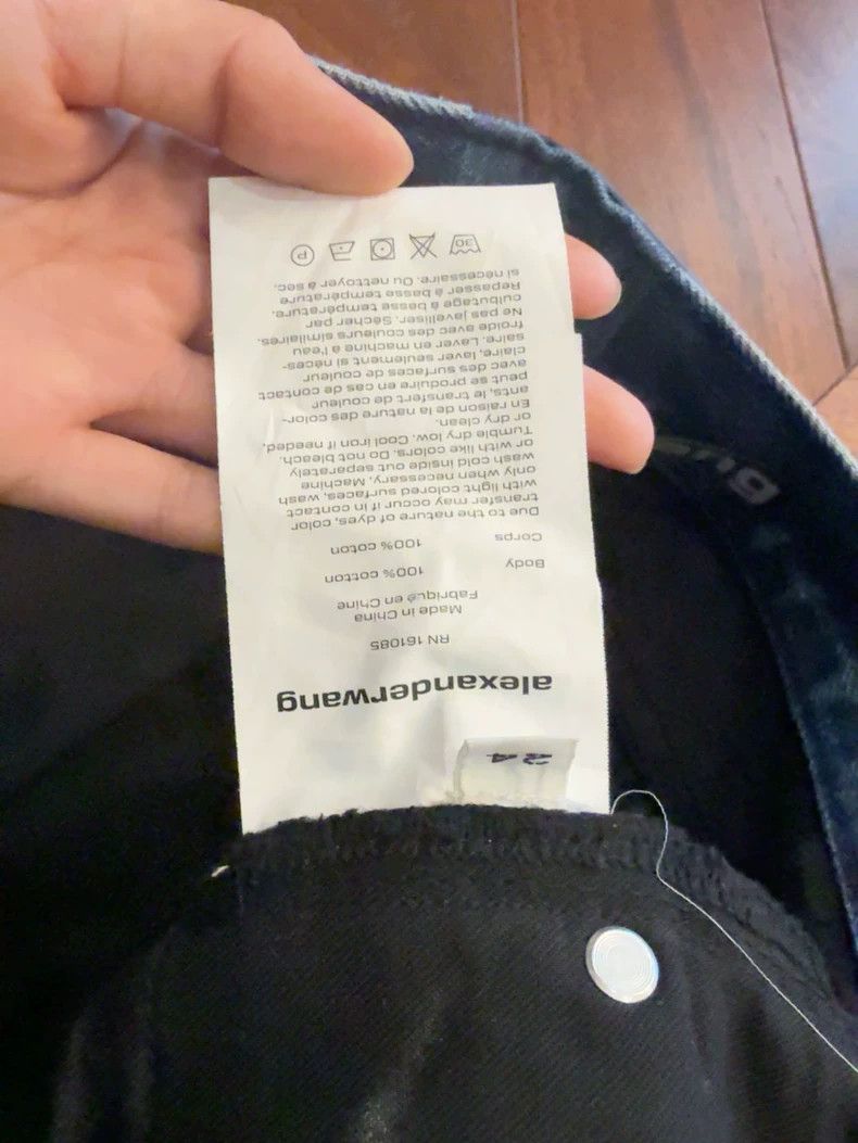 Alexander Wang Alexander Wang Blue Denim Jeans Size 24" / US 00 / IT 34 - 3 Thumbnail